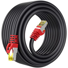 Cat8-Ethernetkabel für Innen- und Außenbereiche, 4,57 m (15 ft), 40 Gbit/s, 2000 MHz
