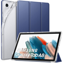 Slanke hoes met drievoudige standaard voor de Samsung Galaxy Tab A8 10,5 inch.