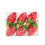 Vigorbear Weihnachts-Erdbeer-Ornament-Set, 6-teilig 5