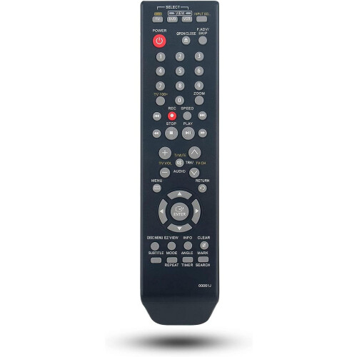Erstatningsfjernkontroll for Samsung DVD-spillere