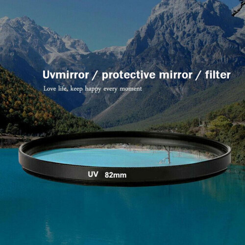 Filtro UV para lentes Olympus e Nikon com design compacto. 1