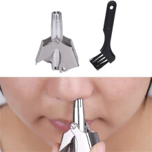 Recortadora de vello nasal y de orejas Fankiway de acero inoxidable (1 unidad)
