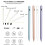 Penna stilo Apple Pencil compatibile con iPad, ricarica rapida 6