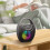 Enceinte Bluetooth sans fil avec éclairage LED coloré et 5