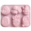 Silikonform for sjokolade påskeharen3D-egg til mat 1