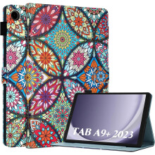 Samsung Galaxy Tab A9Plus 11-inch PU lederen hoes met S