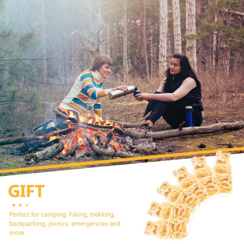 Wood Firestarters for Outdoor Use 8 Pieces 1