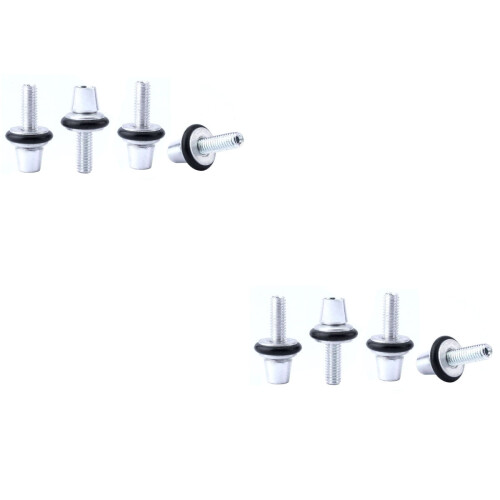 Remklauwschroeven van aluminiumlegering, 8 stuks