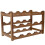 Support de comptoir en bois pour bouteilles de vin standard 1