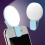 Mini selfie fill light clip for smartphone, 3-level 6