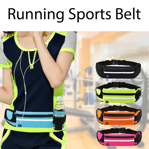 Pochete esportiva para corrida com bolso para celular 1