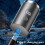 Barbeador masculino recarregável com cabeça flutuante e USB-C 6