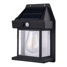 Solar LED-wandlamp met bewegingssensor IP65