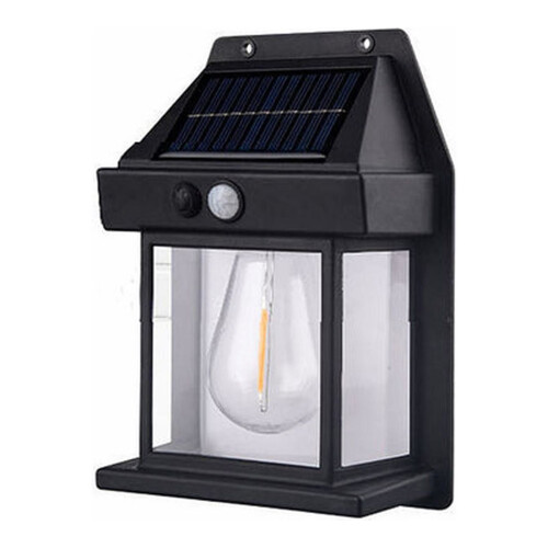 Solar LED-wandlamp met bewegingssensor IP65