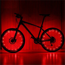 LED bike rim lights with auto on/off function