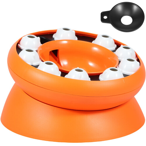 Comedero lento para gatos Grusce, elevado, interactivo y libre de BPA.