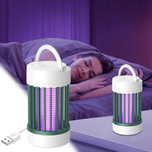 Lampe anti-moustiques Giyblacko rechargeable par USB (1 unité)