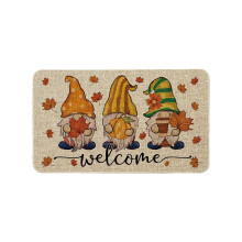Tapete de entrada para decoração de outono, estilo festa de fim de ano (1 unidade)