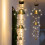 Zeceouar Solar Pendant Retro Copper Bell Rain Chain 2