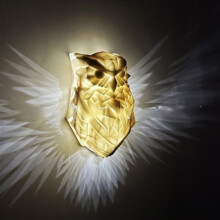 Owl Head Wall Lamp for Living Room Bedroom Study