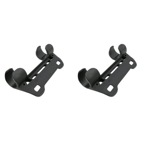 Hållare för cykelpump med fästklämma, 2-pack