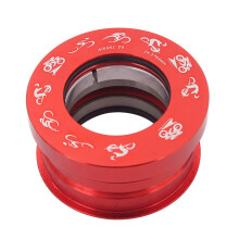Conjunto de rolamentos selados para bicicleta, 44 mm, liga de alumínio.