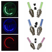 Bike Wheel LED Lights with Batteries 2 Pack