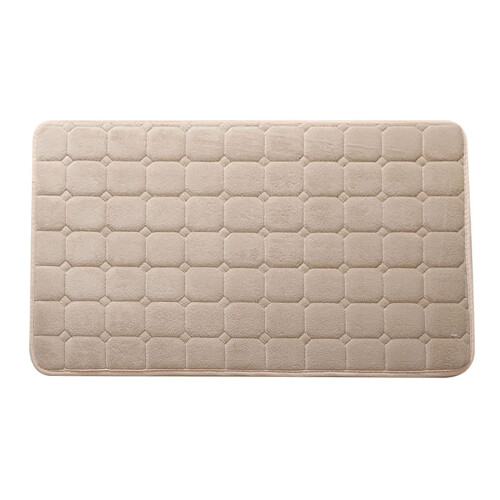 Giyblacko velkomstdørmåtte i memory foam, 45x76 cm
