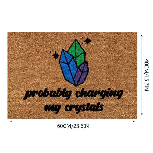 Fußmatte aus Polyester mit festlichem Design (1 Stück) 2