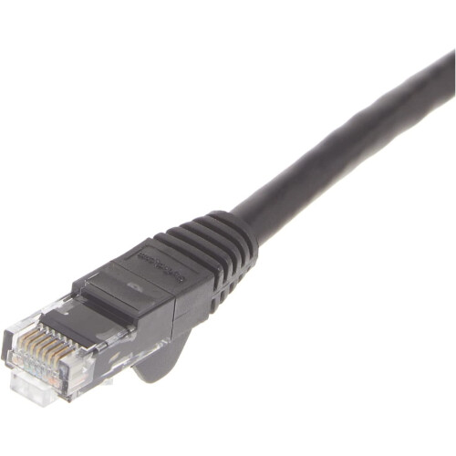 Καλώδιο Ethernet CAT6 Μαύρο 8ft650MHz 1