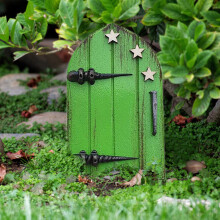 Porte miniature pour arbre, décoration de jardin extérieur