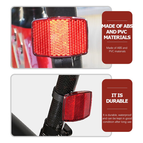 LED-fietsverlichting voor en achter met reflectoren 1
