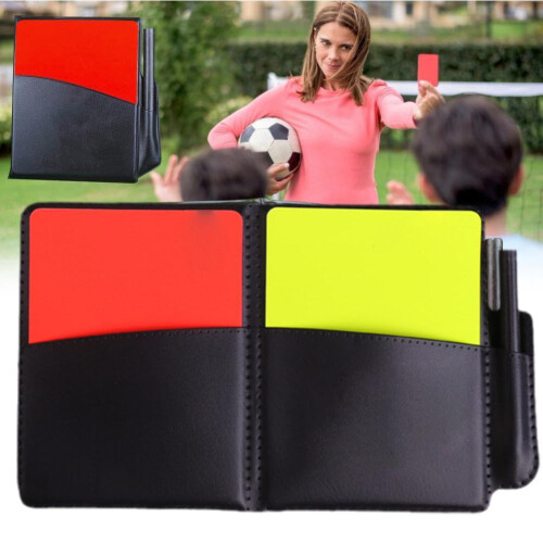 Scheidsrechterskaarten Rood Geel Voetbalset 2