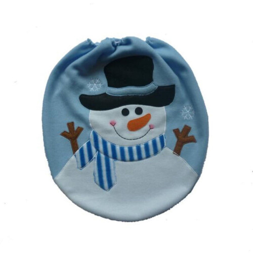 Julsnögubbe toalettskydd inomhus utomhus 1