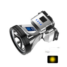 Super jasné nabíjateľné LED čelovky, 1 balenie