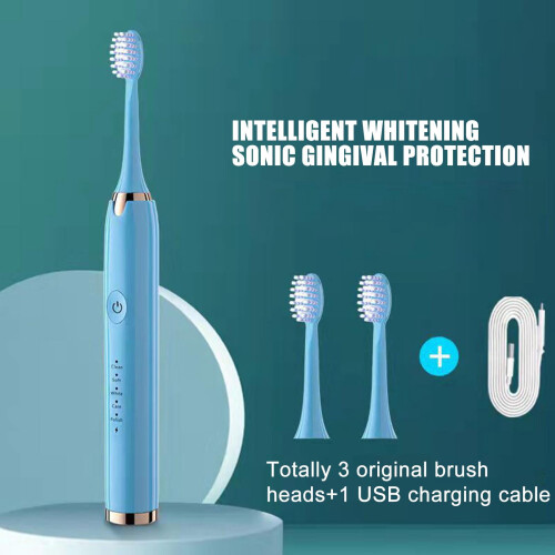 Ηλεκτρική οδοντόβουρτσα Sonic Whitening5 Λειτουργίες8 Κεφαλές βουρτσίσματος 1
