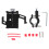 Supporto per bicicletta portatile con funzione shaker (1 set) 1