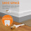 Cat8 Ethernet-kabel hvit 15 m 40 Gbps skjermet solid kjerne 2