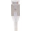 Ethernetový patch kábel Cat6A biely, 4,6 m 3