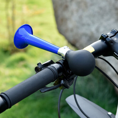Campanello per bicicletta a tromba da clown, tipo a pressione, 3 pezzi 1