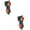 Mountainbike koplampbeugel (clip, 2 stuks) 1