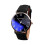 Men's Watch with White Dial and Black Strap 6