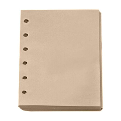 Notebook Refill Vintage Kraft Paper A6 80 Sheets 1