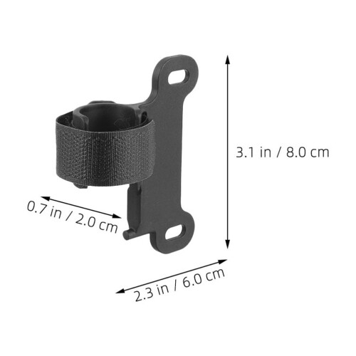 Conjunto de 4 suportes para bomba de bicicleta 1