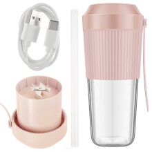 Grusce Portable Blender 350ml 3000mAh with 8-Blade