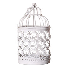 Couronne de chandelier en fer plaqué or à motif floral