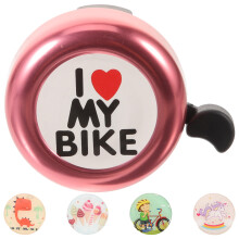 Kinderfietsbel roze opbergruimte