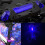 Rechargeable Micro USB LED Bike Light Waterproof Head and 1