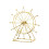 Ferris Wheel Sculpture Model Home Decor 1 Piece 2