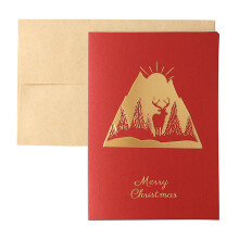 Ensemble de cartes de vœux de Noël avec enveloppes